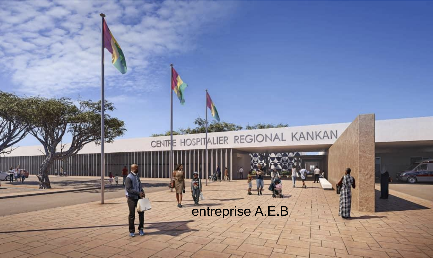Hôpital de Kankan.